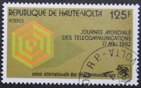 Інше Другое ^/--/^ Верхняя Вольта  Телекоммуникации  ITU UIT 1982 ^_^^^ Верхня Вольта Телекомунікації ITU UIT 1982 - фото фото фото