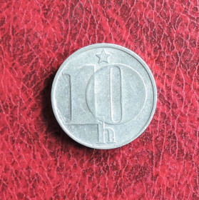 Чехословаччина Чехословакия ^/--/^ Чехословакия Чехословаччина 10 геллер 1976 ^_^^^ Чехословаччина 10 геллер 1976 - фото фото фото