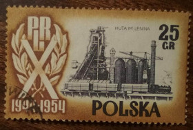 Польща Польша ^/--/^ Польша  10 лет Польской Народной Республики 1954 ^_^^^ Польща 10 років Польської Народної Республіки 1954 - фото фото фото