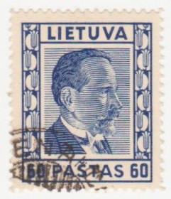Балтійські країни Балтийские страны ^/--/^ Литва 1936 г. №  416 гашеная ^_^^^ Литва 1936 р. No 416 гашена - фото фото фото