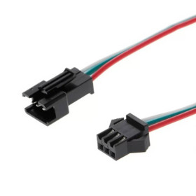 Адаптери Адаптеры ^/--/^ Комплект JST sm Connector 3 /--/ pin с кабелем папа + мама ^_^^^ Комплект JST sm Connector 3 /--/ pin з кабелем тата + мама - фото фото фото