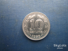 Аргентина Аргентина ^/--/^ Монета 10 сентаво Аргентина 1958 ^_^^^ Монета 10 Сентаво Аргентина 1958 - фото фото фото