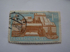 Чехословаччина Чехословакия ^/--/^ ЧССР, Михель 2009,том I, 1091, Выставка, Брюссель. ^_^^^ ЧССР, Міхель 2009,том I, 1091, Виставка, Брюссель. - фото фото фото