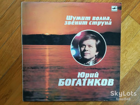 Платівки Пластинки ^/--/^ Юрий Богатиков-Шумит волна, звенит струна  (2)-Ex., Мелодия ^_^^^ Юрій Богатиков-Шуміт хвиля, дзвенить струна-Ex.-Мелодія - фото фото фото