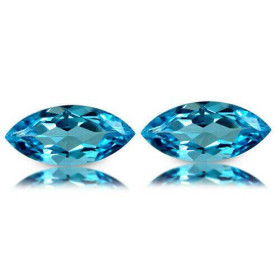 Топаз Топаз ^/--/^ Натуральный топаз пара  7.48 ct   15.20 x 7.30 x 5.00 mm ^_^^^ Натуральний топаз пара 7.48 ct 15.20 x 7.30 x 5.00 mm - фото фото фото