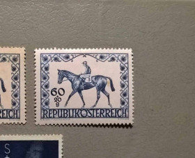 Австрія Австрия ^/--/^ Австрия Конный Спорт 1947 ^_^^^ Австрія Кінний Спорт 1947 - фото фото фото