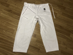 Штани Штаны ^/--/^ Кімоно штани Adidas,плотні,зріст 160,Пакистан № 96 ^_^^^ Кимоно штаны Adidas, плотни, рост 160,Пакистан No 96 - фото фото фото