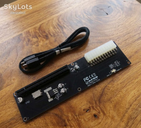Відеокарти Видеокарты ^/--/^ Oculink eGPU Dock ATX 24 /--/ pin адаптер з кабелем               (для підключення зовнішньої відеокарти до нотубука) ^_^^^ Oculink eGPU Dock M.2 NVMe to SFF-8612 адаптер с кабелем (для подключения внешней видеокарты) - фото фото фото
