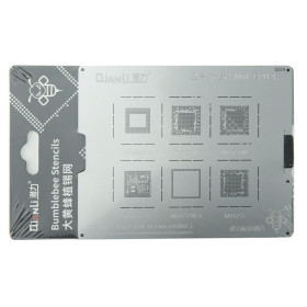 Мікросхеми Микросхемы ^/--/^ Трафарет BGA QianLi QS /--/ 18 для MTK Dimensity 1000 /--/ L MT /--/ 6885 / Helio X /--/ 10 MT /--/ 6795 /--/ W / Helio X /--/ 25 MT /--/ 6797 /--/ W - фото фото фото