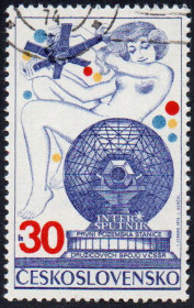 Чехословаччина Чехословакия ^/--/^ Чехословаччина 1974 - Інтерспутнік  (Г) ^_^^^ Чехословакия 1974 - Интерспутник (Г) - фото фото фото