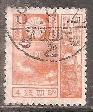 Японія Япония ^/--/^ Япония 1930  Sc.172 гаш. Размер 18,5 х 22 мм ^_^^^ Японія 1930 Sc.172 гаш. Розмір 18,5 х 22 мм - фото фото фото