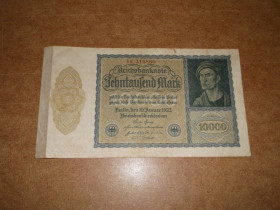 Німеччина Германия ^/--/^ 10000 марок 1922 р , Німеччина ^_^^^ 10000 марок 1922 г., Германия - фото фото фото