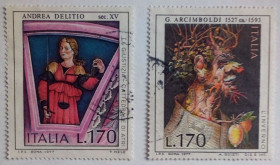 Італія, Ватикан Италия, Ватикан ^/--/^ Италия 1977 Итальянское искусство, гашеные ^_^^^ Італія 1977 Італійське мистецтво, гашені - фото фото фото