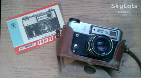 Вінтажні фотоапарати Винтажные фотоаппараты ^/--/^ Фотоапарат ФЭД-5 /--/ в ^_^^^ Фотоапарат ФЕД-5 /--/ В - фото фото фото