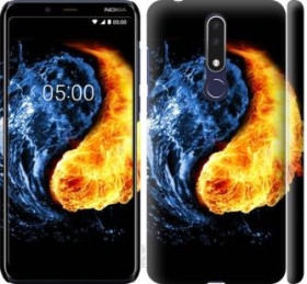 Чохли, бампера Чехлы, бампера ^/--/^ Чехол на Nokia 3.1 Plus Инь-Янь 1670 /--/ m-1607 - фото фото фото