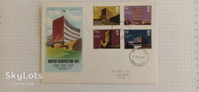 Європа Европа ^/--/^ Конверт первого дня КПД Великобритания 1971 Британская архитектура университет колледж наука образование Уэльс Лестер Саутгемптон Эссекс 3 5 пенни пенса ^_^^^ Конверт першого дня ККД Великобританія 1971 Британська архітектура університет коледж наука освіта Уельс Лестер Саутгемптон Ессекс 3 5 пенні пенса - фото фото фото