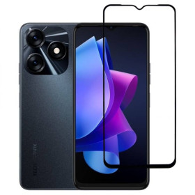 Чохли, бампера Чехлы, бампера ^/--/^ Захисне скло Fiji Premium для Tecno Spark 10 (KI /--/ 5 /--/ q) повне проклеювання Anti-Static чорний ^_^^^ Защитное стекло Fiji Premium для Tecno Spark 10 (KI /--/ 5 /--/ q) полное проклеивание Anti-Static черный - фото фото фото