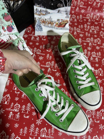 Кеди Кеды ^/--/^ Кеды мужские Converse р.9  (43) стелька 27,5 см.сост-отличное б.у.ткань ^_^^^ Кеди чоловічі Converse р.9 (43) стелька 27,5 см.сост-відмінне б.у.ткань - фото фото фото