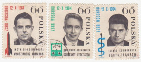 Польща Польша ^/--/^ Польша 1964 г №  1531‑1533 гашеная серия ^_^^^ Польща 1964 р No 1531-1533 гашена серія - фото фото фото