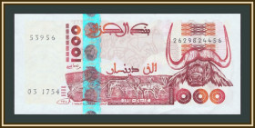 Алжир Алжир ^/--/^ Алжир 1000 динаров 1998 P-142  (142 /--/ b.2) UNC ^_^^^ Алжир 1000 динарів 1998 P-142 (142 /--/ b.2) UNC - фото фото фото