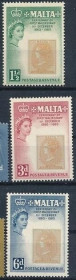 Інше Другое ^/--/^ Мальта 100 лет почтовой марке Мальты Марка на марке 1960 ^_^^^ 100 років поштовій марці Мальти Марка - фото фото фото