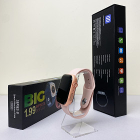 Розумні годинники (Smart watch) Умные часы (Smart watch) ^/--/^ Розумний годинник Smart Watch 8 Т /--/ 800 Pro Max — Bluetooth-дзвінки, бездротова зарядка, 100+ циферблатів, 45 мм - фото фото фото
