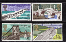 Архітектура Архитектура ^/--/^ Великобритания. Мости  (серия) ** 1968 ^_^^^ Велика Британія. Мості (серія) 1968 - фото фото фото