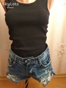 Шорти Шорты ^/--/^ Шорты короткие ,джинс, р.27 , фабричный Китай ^_^^^ Шорти короткі,джинс, р.27, фабричний Китай - фото фото фото