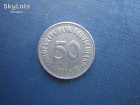 НДР, ФРН ГДР, ФРГ ^/--/^ Монета 50 пфенігів Німеччина ФРН 1950 G ^_^^^ Монета 50 пфеннигов Германия ФРГ 1950 G - фото фото фото