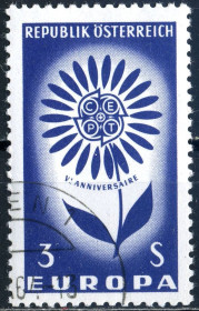 Австрія Австрия ^/--/^ Австрия. ЕВРОПА  (серия) 1964 г. ^_^^^ Австрія. Європа (серія) 1964 р. - фото фото фото