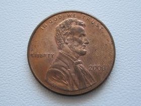 Обігові Обиходные ^/--/^ США 1 цент 2006 года 21598 ^_^^^ США 1 цент 2006 року 21598 - фото фото фото