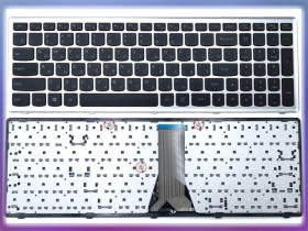 Клавіатури Клавиатуры ^/--/^ Клавиатура для LENOVO IdeaPad G /--/ 500 /--/ s, G /--/ 505 /--/ s, S /--/ 500, S /--/ 510 /--/ p, Z /--/ 510,Flex 15, 15 /--/ D (RU Black с рамкой Silver ^_^^^ Клавіатура для LENOVO IdeaPad G /--/ 500 /--/ s, G /--/ 505 /--/ s, S /--/ 500, S /--/ 510 /--/ p, Z /--/ 510,Flex 15, 15 /--/ D (RU Black з рамкою Silver - фото фото фото