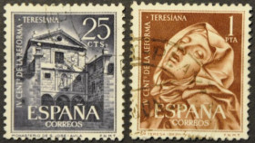 Інше Другое ^/--/^ Испания Тереза Авильская 1962 ^_^^^ Іспанія Тереза Авільська 1962 - фото фото фото