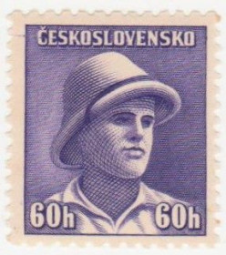 Чехословаччина Чехословакия ^/--/^ Чехословакия 1945 г №  442* ^_^^^ Чехословаччина 1945 р. No 442* - фото фото фото