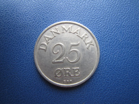 Данія Дания ^/--/^ Монета 25 ере Данія 1956 ^_^^^ Монета 25 эре Дания 1956 - фото фото фото
