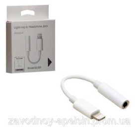 Зарядні пристрої Зарядные устройства ^/--/^ Аудио кабель адаптер iPhone lightning 3,5 /--/ mm ^_^^^ Аудіо кабель адаптер iPhone lightning 3,5 /--/ mm - фото фото фото