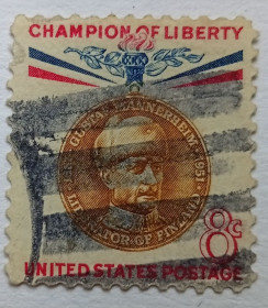 Північна Америка Северная Америка ^/--/^ США 1960 Густав Маннергейм, 8 /--/ с, гашеная ^_^^^ США 1960 Густав Маннергейм, 8 /--/ с, гашена - фото фото фото