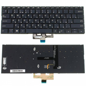 Клавіатури Клавиатуры ^/--/^ Клавиатура для ноутбука ASUS (UX /--/ 433 series) rus, black, без фрейма, подсветка клавиш ^_^^^ Клавіатура для ноутбука ASUS (UX /--/ 433 series) rus, black, без фрейму, підсвічування клавіш - фото фото фото