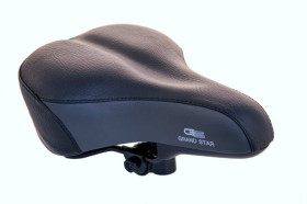 Сідла Седла ^/--/^ Сідло Grand Star GS-809 чорний (01612) ^_^^^ Седло Grand Star GS-809 черный (01612) - фото фото фото
