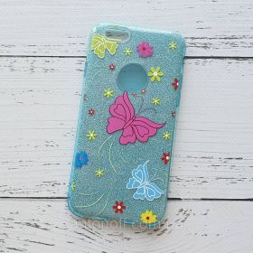 Чохли, бампера Чехлы, бампера ^/--/^ Чохол для iPhone 6, iPhone 6 /--/ S силіконовий, пластиковий, синій, Hoco ^_^^^ Чехол для iPhone 6, iPhone 6 /--/ S силиконовый, пластиковый, синий, Hoco - фото фото фото