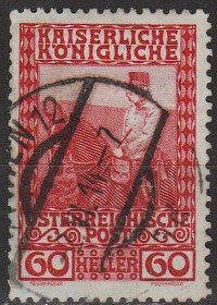 Австрія Австрия ^/--/^ 1908 - Австрія - 60 років правління Франца Йосипа 60 Mi.151 _гаш ^_^^^ 1908 - Австрия - 60 лет правления Франца Иосифа 60 Mi.151 _гаш - фото фото фото