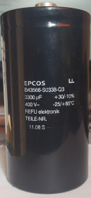 Конденсатори Конденсаторы ^/--/^ Конденсатор EPCOS 3300 мкФ 420 В - фото фото фото