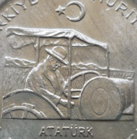 Туреччина Турция ^/--/^ Турция 10 куруш 1975 ФАО состояние ^_^^^ Туреччина 10 куруш 1975 ФАО стан - фото фото фото