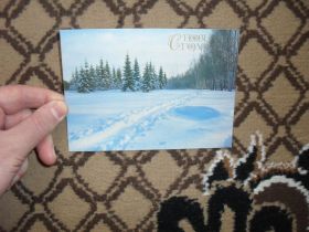 СРСР СССР ^/--/^ С Новым годом! Фото Н.Самсоненко 1987 /--/ г. ^_^^^ З Новим роком! Фото Н.Самсоненко 1987 /--/ р. - фото фото фото
