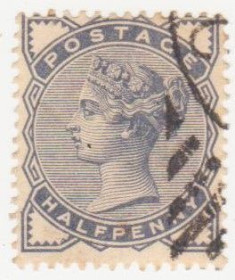 Великобританія Великобритания ^/--/^ Англия 1883 г..№ 72  гашеная ^_^^^ Англія 1883 р. No 72 гашена - фото фото фото