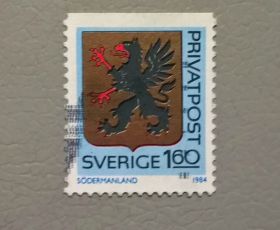 Скандинавія Скандинавия ^/--/^ Швеция Герб 1984 ^_^^^ Швеція Герб 1984 - фото фото фото