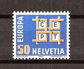 Інше Другое ^/--/^ Швейцария Европа СЕПТ 1963 ^_^^^ Швейцарія Європа СЕПТ 1963 - фото фото фото