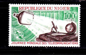 Освоєння космосу Освоение космоса ^/--/^ Космос .  Нигер  1970 г  MNH -  UIT ^_^^^ Нігер 1970 MNH - UIT - фото фото фото