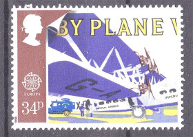 Освоєння космосу Освоение космоса ^/--/^ Авиация . Великобритания 1988 г  MNH - ^_^^^ Велика Британія 1988 MNH - фото фото фото