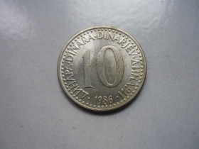 Югославія Югославия ^/--/^ Югославия 10 динаров 1986 ^_^^^ Югославія 10 динарів 1986 - фото фото фото